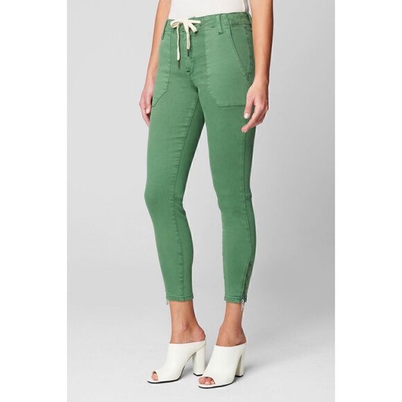 NWT BLANKNYC The Bond Mid Rise Skinny Cargo Jean in Full Bloom, Size 27 - Picture 3 of 16